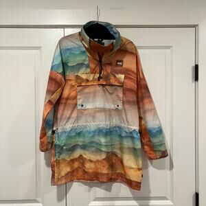 Picture Organic Clothing Women's Long‎ Windbreaker Jacket Size Small